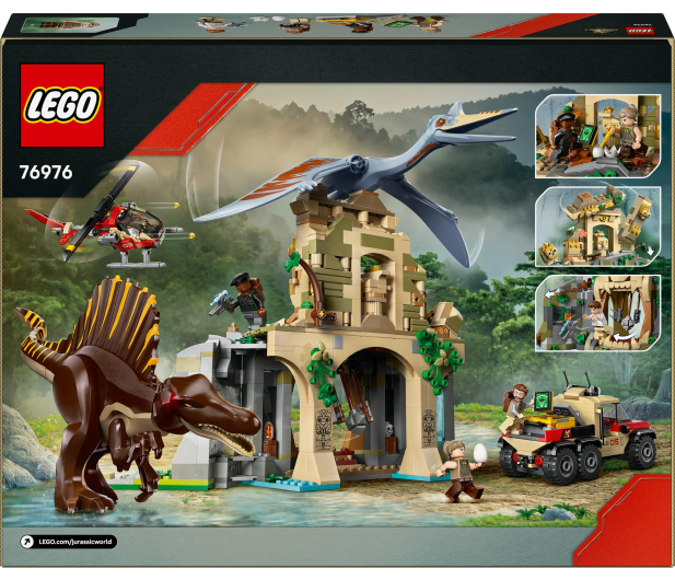 LEGO Jurassic World 76976 Powietrzna misja z kecalkoatlem i spino - 1331737 - zdjęcie 10